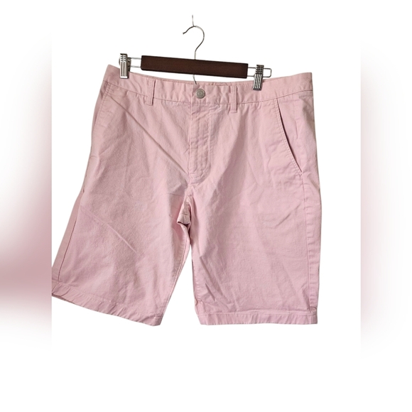 Bonobos Men's  Pink Flat Front Shorts Sz 34" 98%Cotton 2"Spandex. - Picture 4 of 9